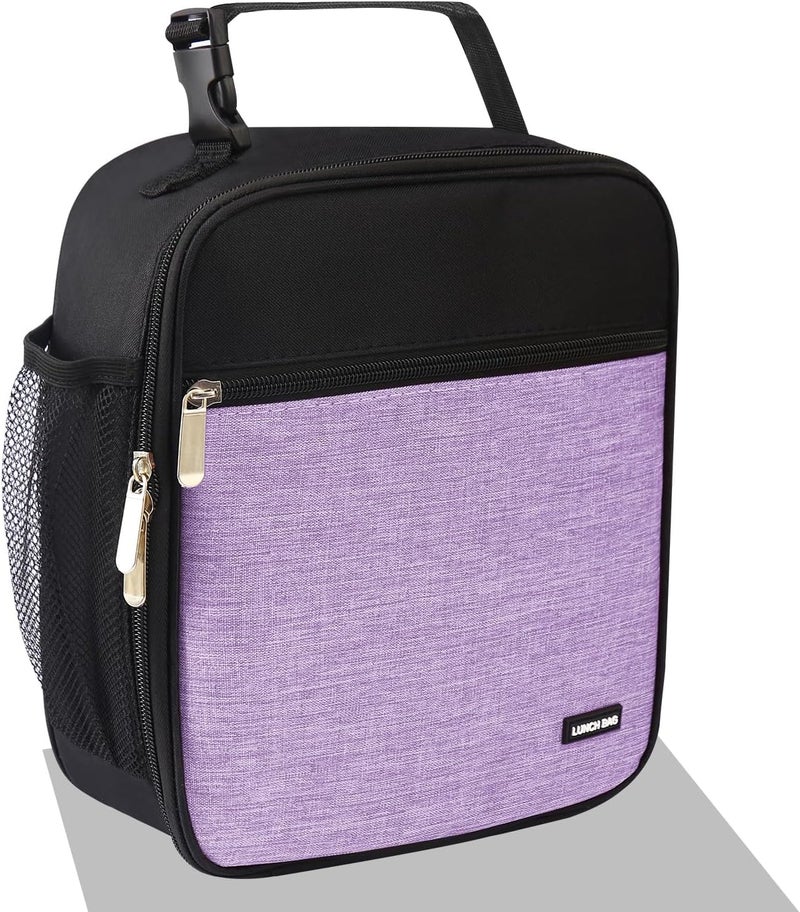 Lovoeo AYEANY Lunch Bag for Men Women Insulated Lunchbox Lunch Bags for Work Picnic Travel (Thicken Light Purple) - Image 1